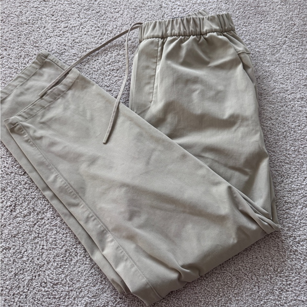 lululemon pull on warpstreme pants trench M